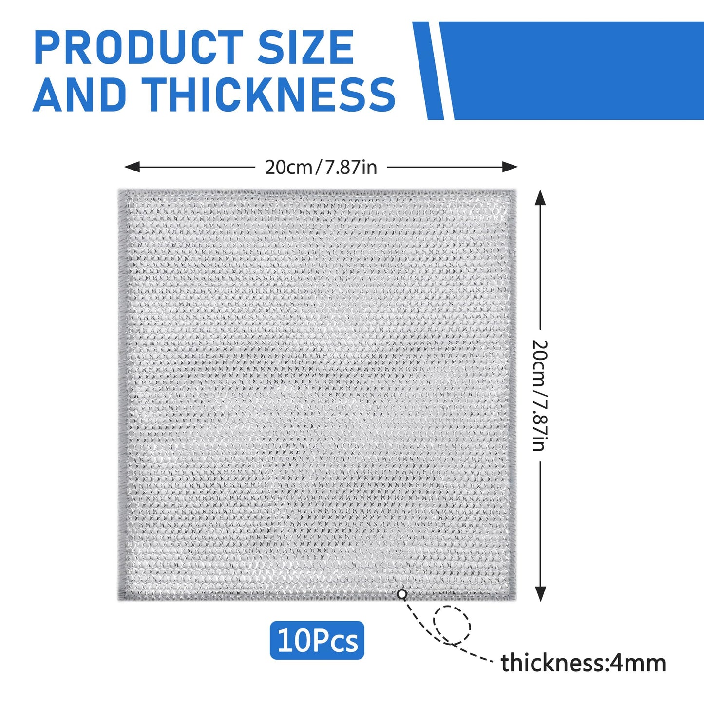 Reusable Diamond Weave Scrubber Cloths – Tough on Stains, Gentle on Surfaces