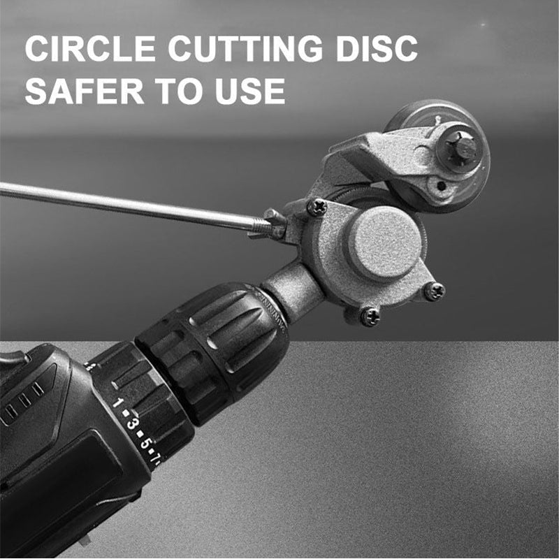 Electric Drill Plate Cutter Attachment | Portable Metal Sheet Shear Nibbler