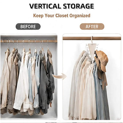 [BUY 1 GET 1 FREE] 360° Rotating V-Shaped Closet Organizer