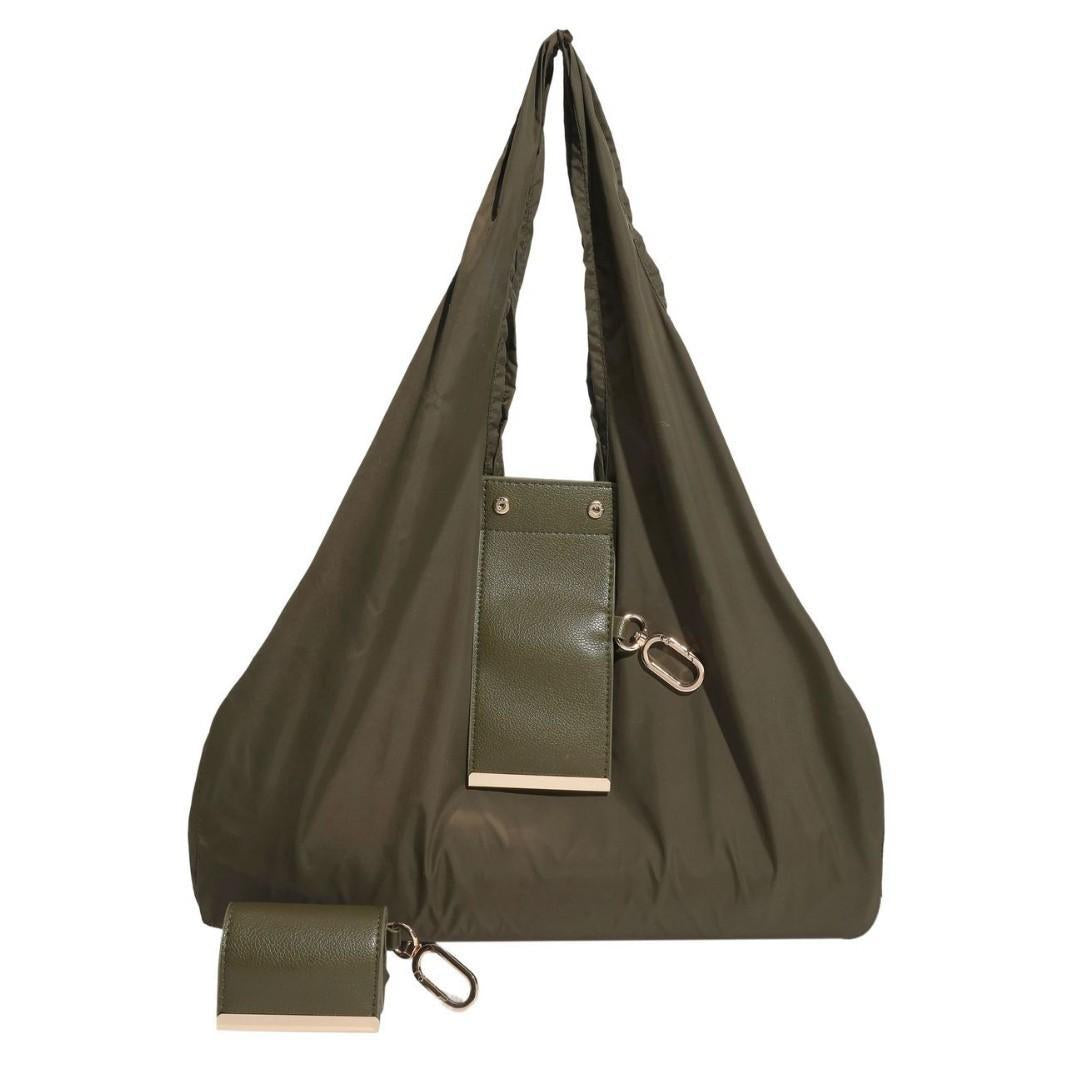 Foldable Keychain Tote Bag