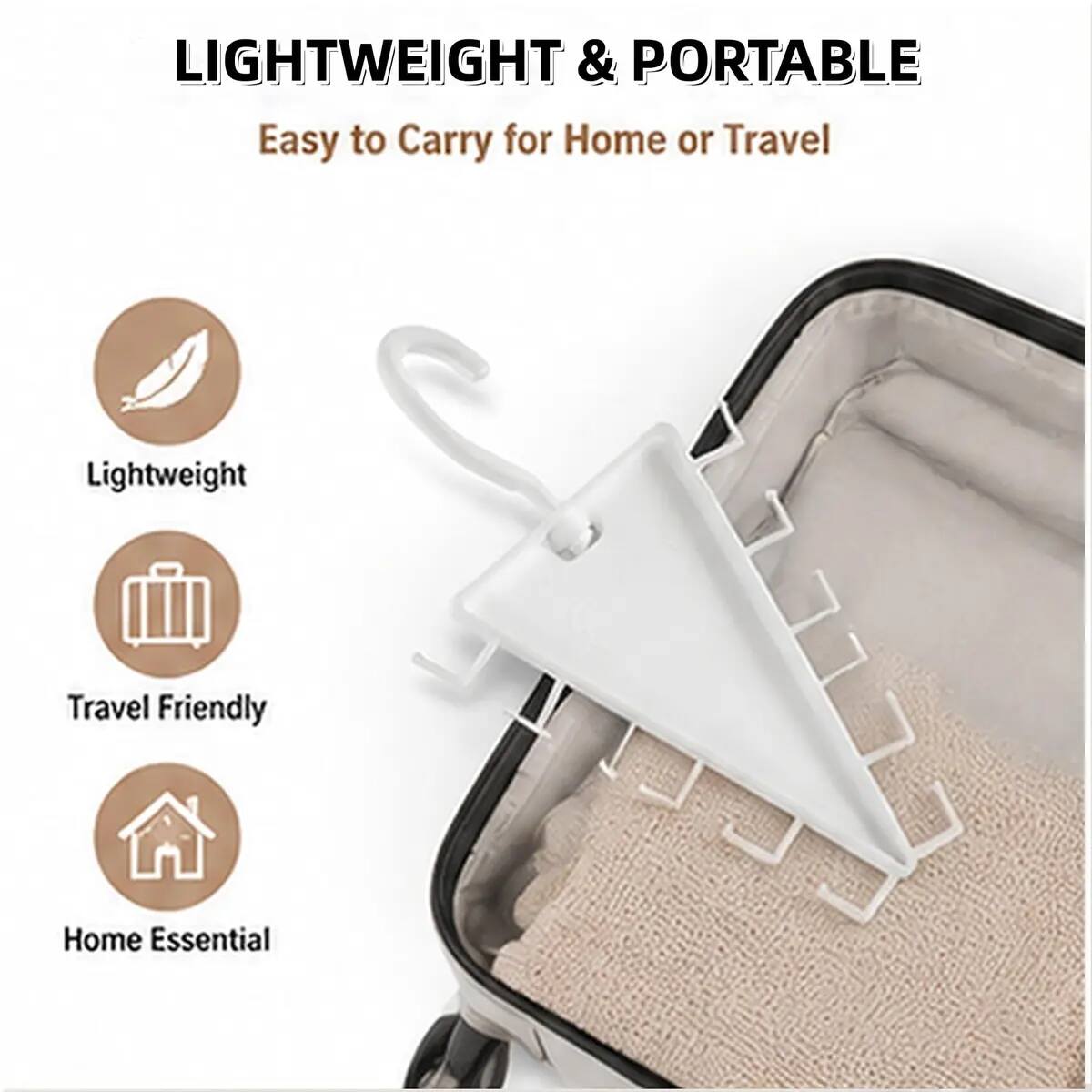 [BUY 1 GET 1 FREE] 360° Rotating V-Shaped Closet Organizer