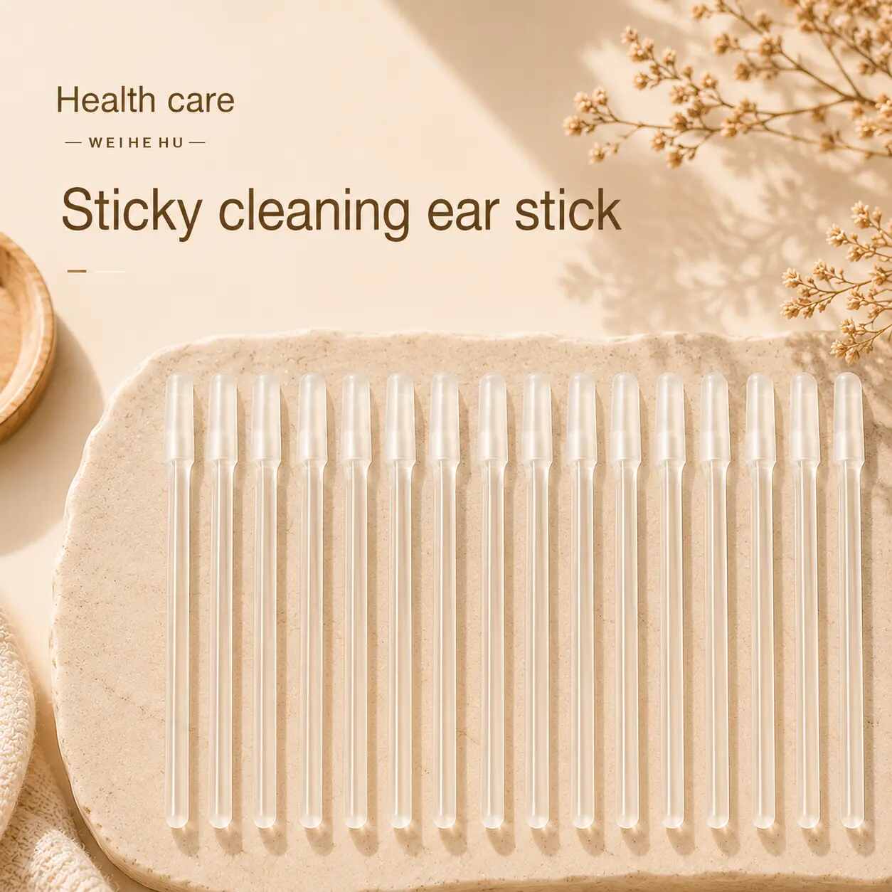 Reusable Sticky Ear Cleaning Stick – Gentle Adhesive Tip Ear Cleaner & Daily Hygiene Tool