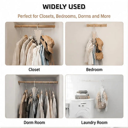 [BUY 1 GET 1 FREE] 360° Rotating V-Shaped Closet Organizer