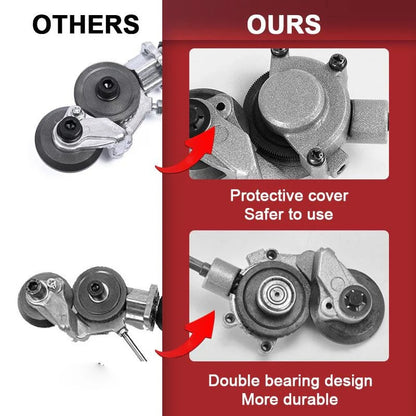 Electric Drill Plate Cutter Attachment | Portable Metal Sheet Shear Nibbler