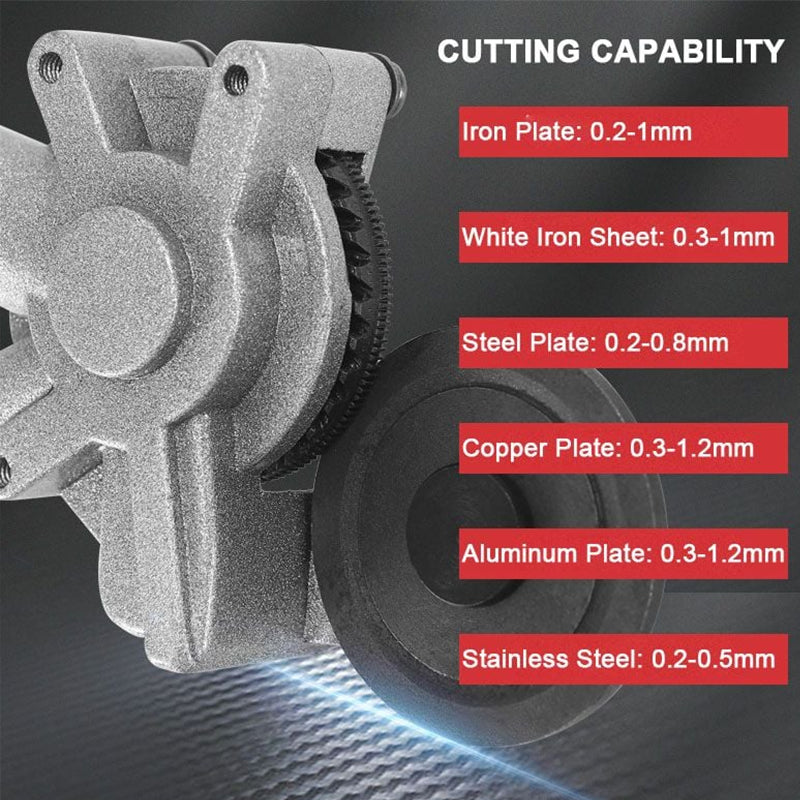 Electric Drill Plate Cutter Attachment | Portable Metal Sheet Shear Nibbler