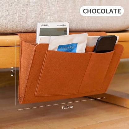 🎄Today's Special Value🎁5-Pocket Felt Bedside Caddy Organizer